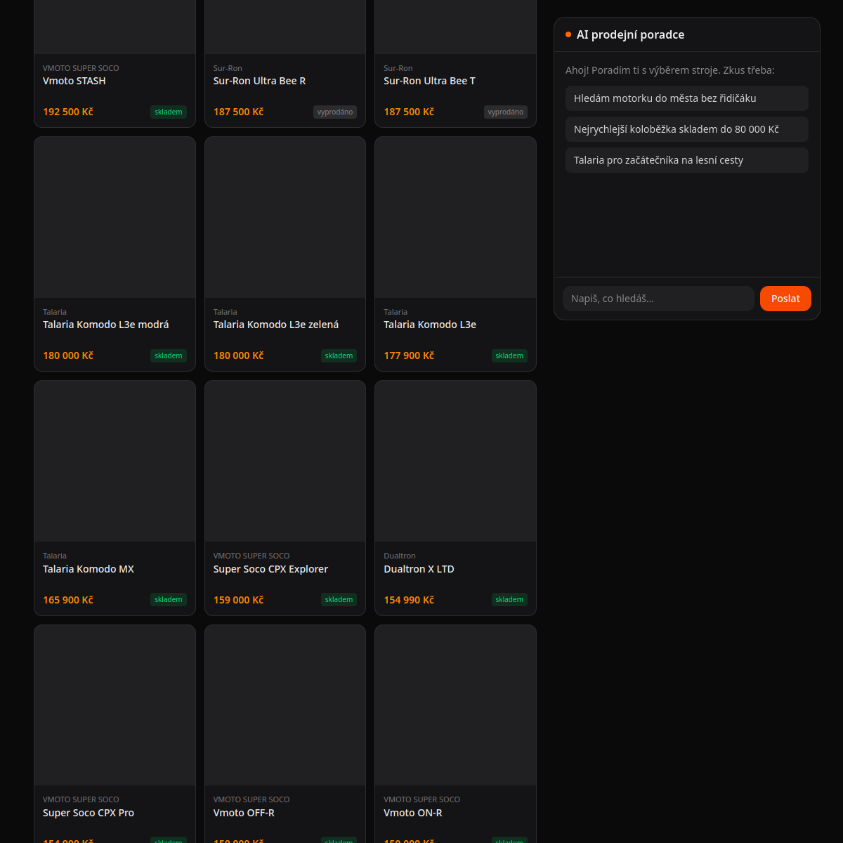 SchuberthMotors — e-shop a obsah